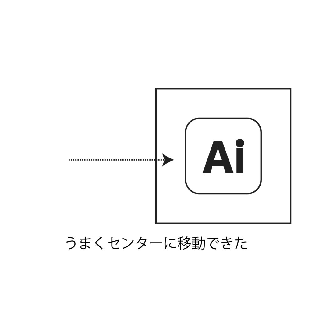 グループ化できれば移動した際にオブジェクトがズレない